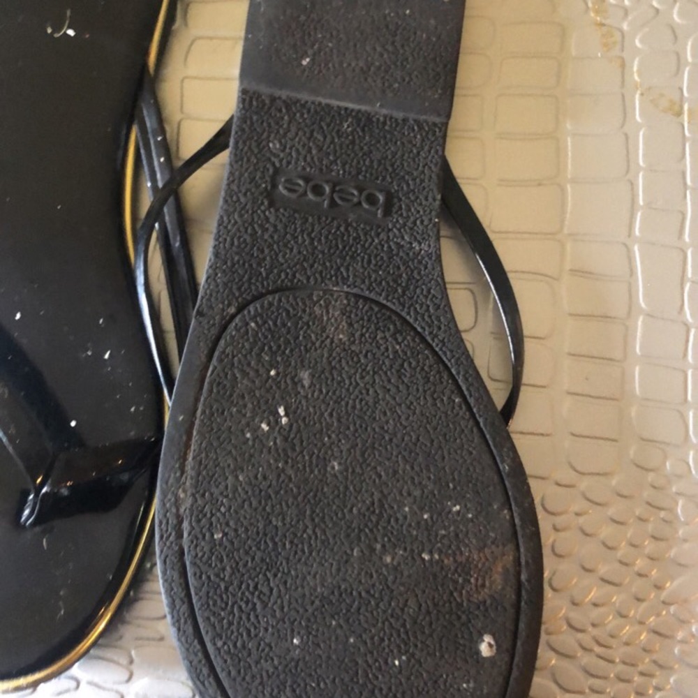 Black Bebe ilistra sandals